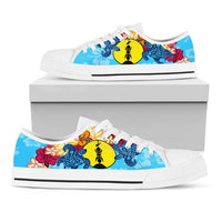 New Caledonia Low Top Shoes - Tropical Style - Polynesian Pride