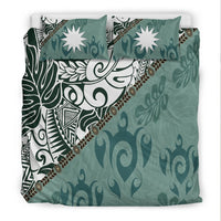 Nauru Bedding Set - Leaves And Turtles - Polynesian Pride