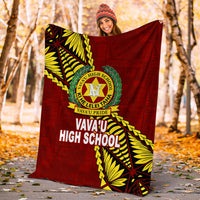 Tonga Vava'u High School Tongan Patterns Blanket - LT12 - Polynesian Pride