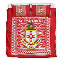Kolisi Tonga Bedding Set Tonga College Atele LT4 - Polynesian Pride