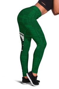 Tonga Saineha High School Tongan Patterns Legging - LT12 - Polynesian Pride