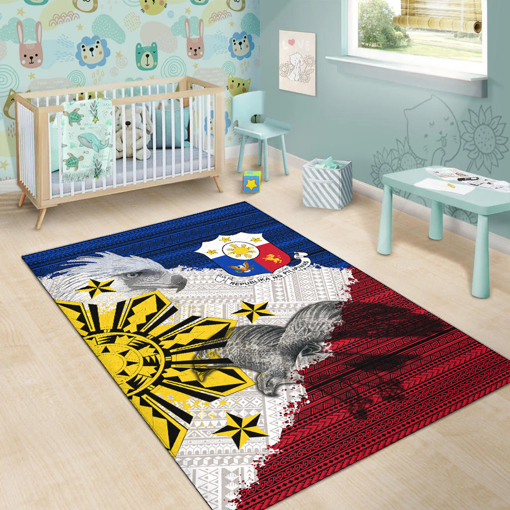 Philippines Filipino Tribal Eagle Area Rug - LT2 - Polynesian Pride