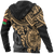 Vanuatu Polynesian Hoodie Gold Turtle - Polynesian Pride