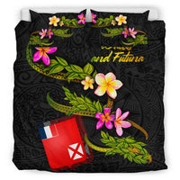 Wallis and Futuna Polynesian Bedding Set - Plumeria Tribal - Polynesian Pride