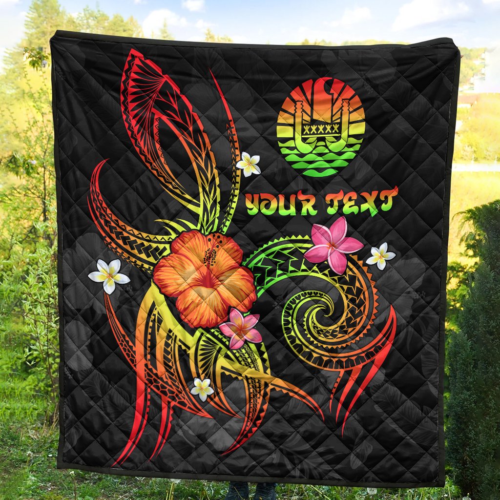 Polynesian Tahiti Personalised Premium Quilt - Legend of Tahiti (Reggae) - Polynesian Pride
