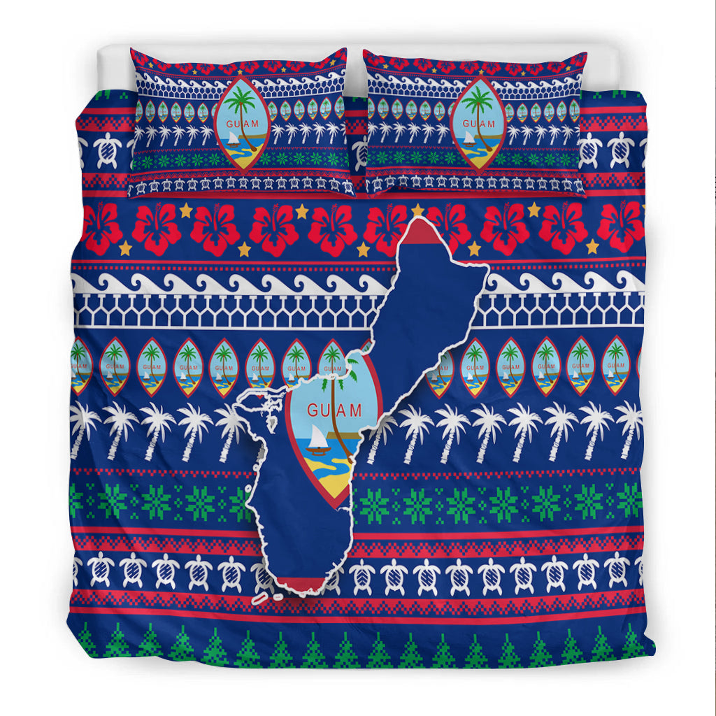 Guam Christmas Bedding Set - Ugly Christmas - LT12 - Polynesian Pride