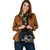 Vanuatu Polynesian Custom Personalised Shoulder Handbag - White Tribal Wave - Polynesian Pride