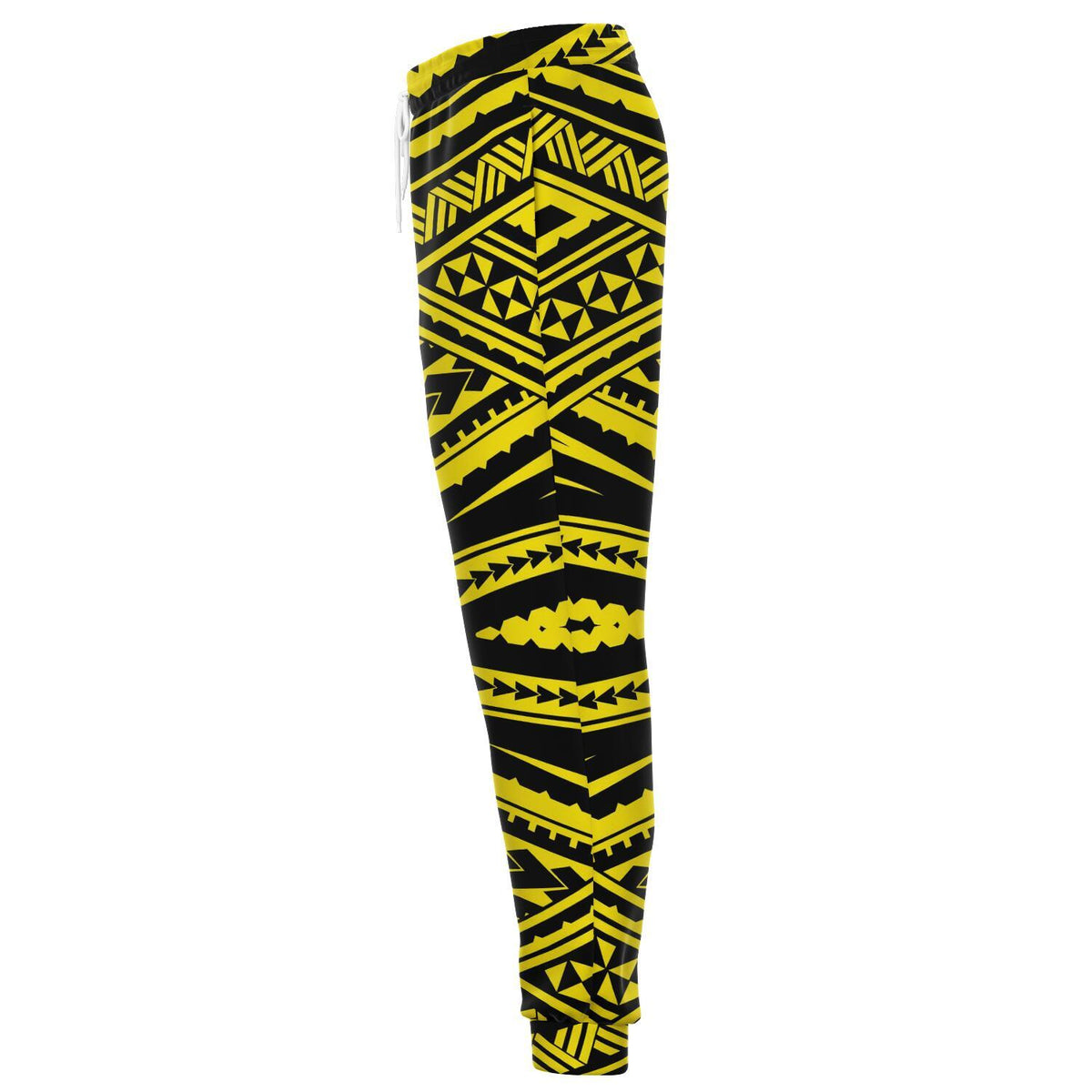 Polynesian Tatau Yellow Joggers - Polynesian Pride