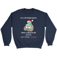 Samoa T Shirt Im A Tattooed Santa - Polynesian Pride