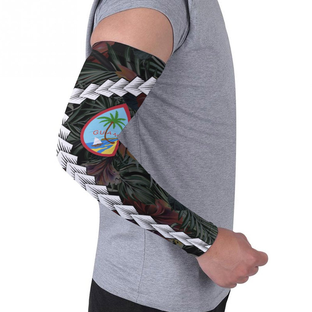 Guam Arm Sleeve (Set of 2) - Chain Polynesian Pattern - Polynesian Pride
