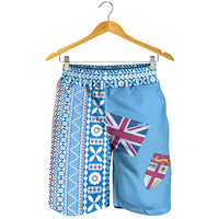 Fiji Dreamy Men Short Tapa Pattern LT13 - Polynesian Pride