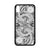 Polynesian 23 Rubber Phone Case One Size iPhone XS Max Black - White - Polynesian Pride