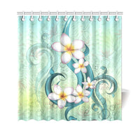 Plumeria Shower Curtain - Polynesian Pride