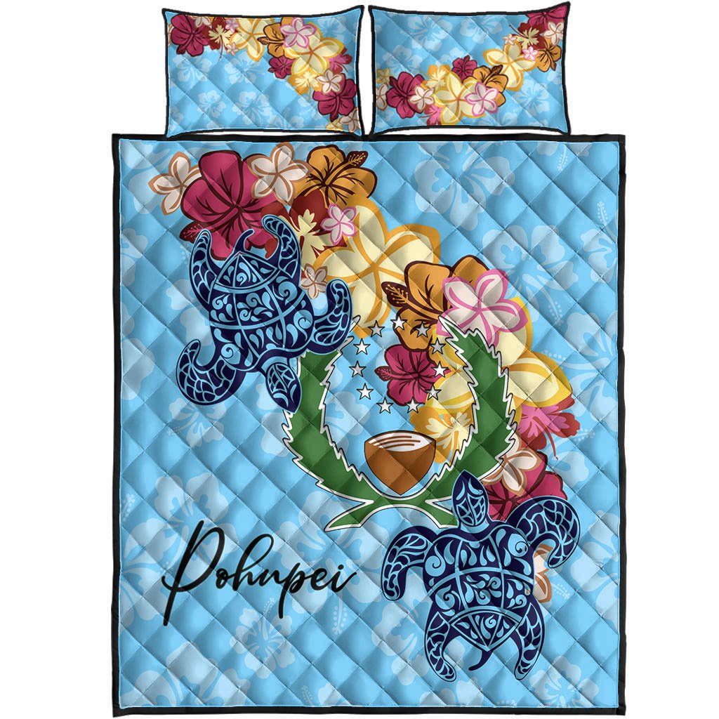 Pohnpei Quilt Bed Set - Tropical Style - Polynesian Pride