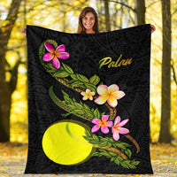 Palau Polynesian Blanket - Plumeria Tribal - Polynesian Pride