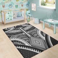 Polynesian FSM Area Rug - Poly Pattern With COA Federated States of Micronesia - Polynesian Pride