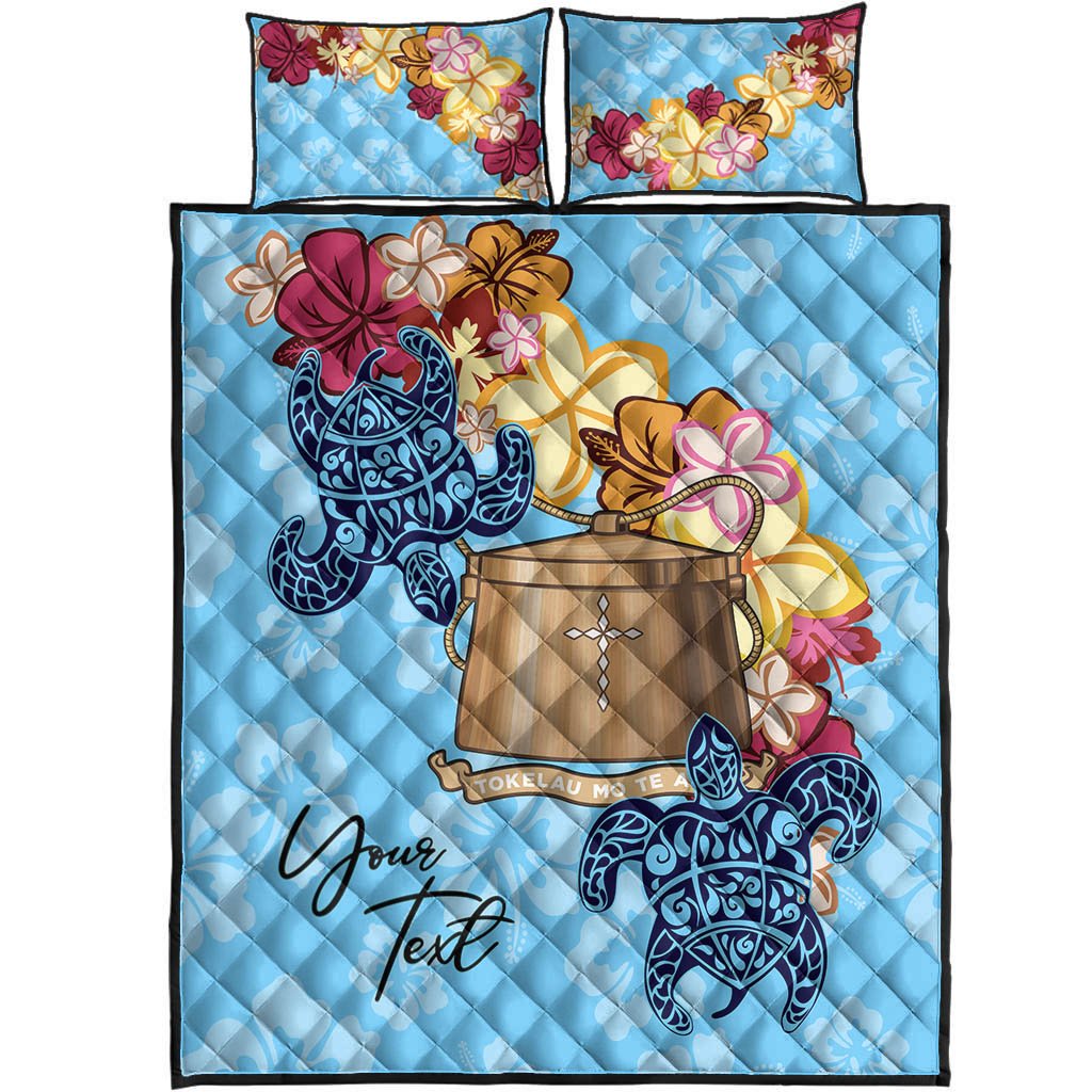 Tokelau Custom Personalised Quilt Bed Set - Tropical Style - Polynesian Pride