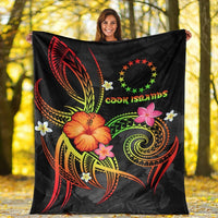 Cook Islands Polynesian Premium Blanket - Legend of Cook Islands (Reggae) - Polynesian Pride