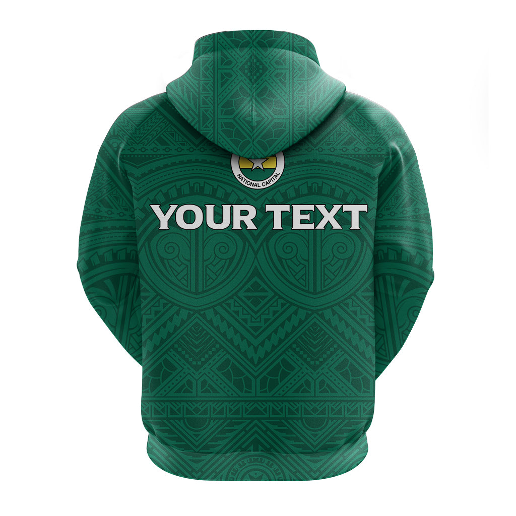 Custom Solomon Islands Honiara Zip Hoodie Tribal Pattern LT12 - Polynesian Pride