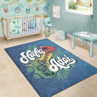Guam Area Rug - Hafa Adai With Map - Polynesian Pride