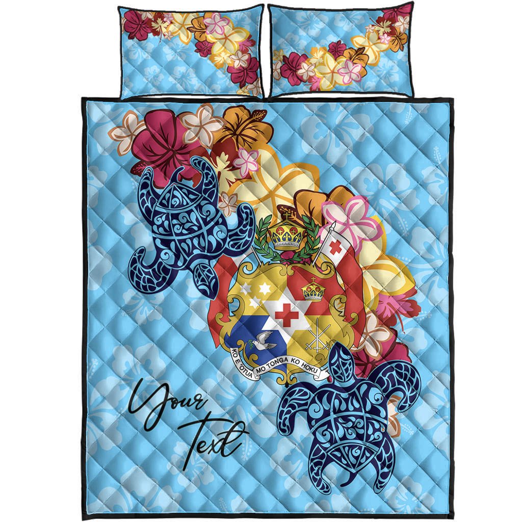 Tonga Custom Personalised Quilt Bed Set - Tropical Style - Polynesian Pride