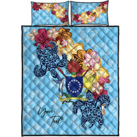 Cook Islands Custom Personalised Quilt Bed Set - Tropical Style - Polynesian Pride