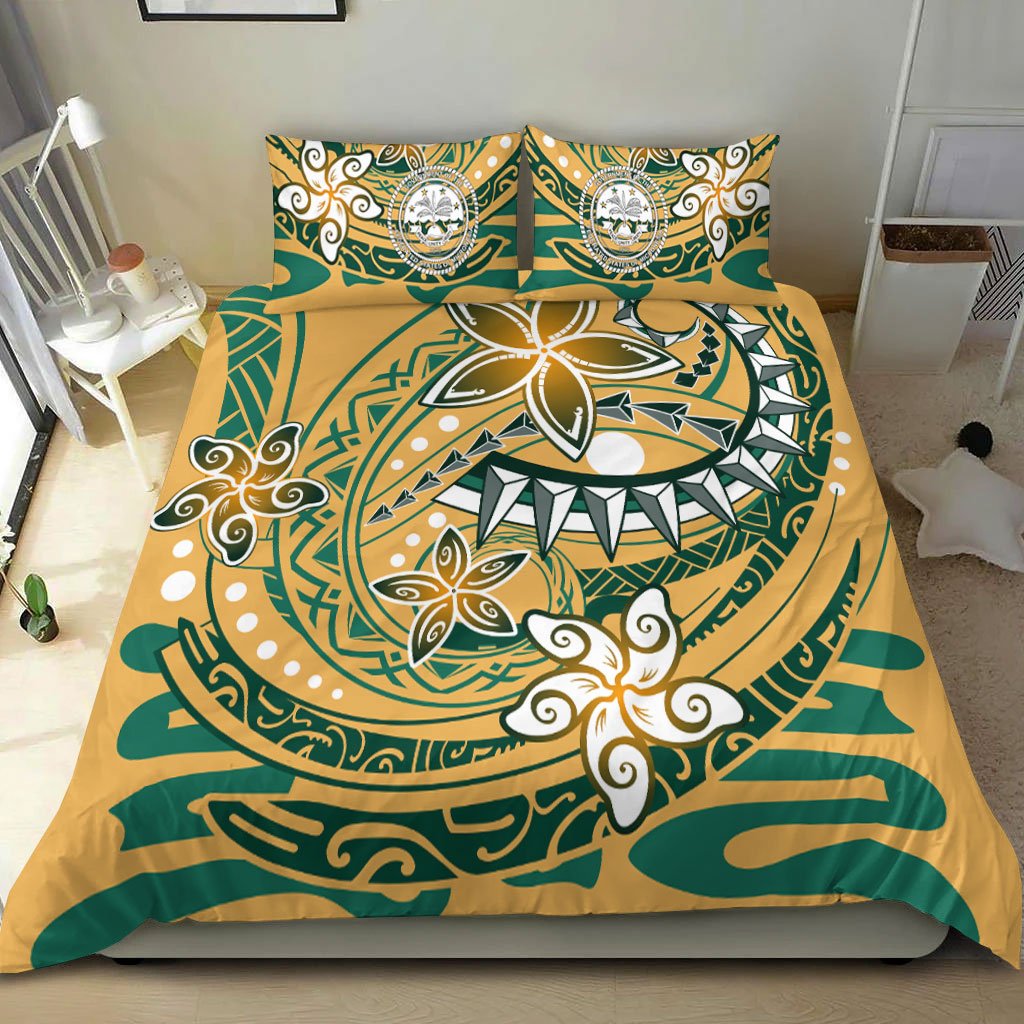 Federated States Of Micronesia Bedding Set - Spring style - Polynesian Pride