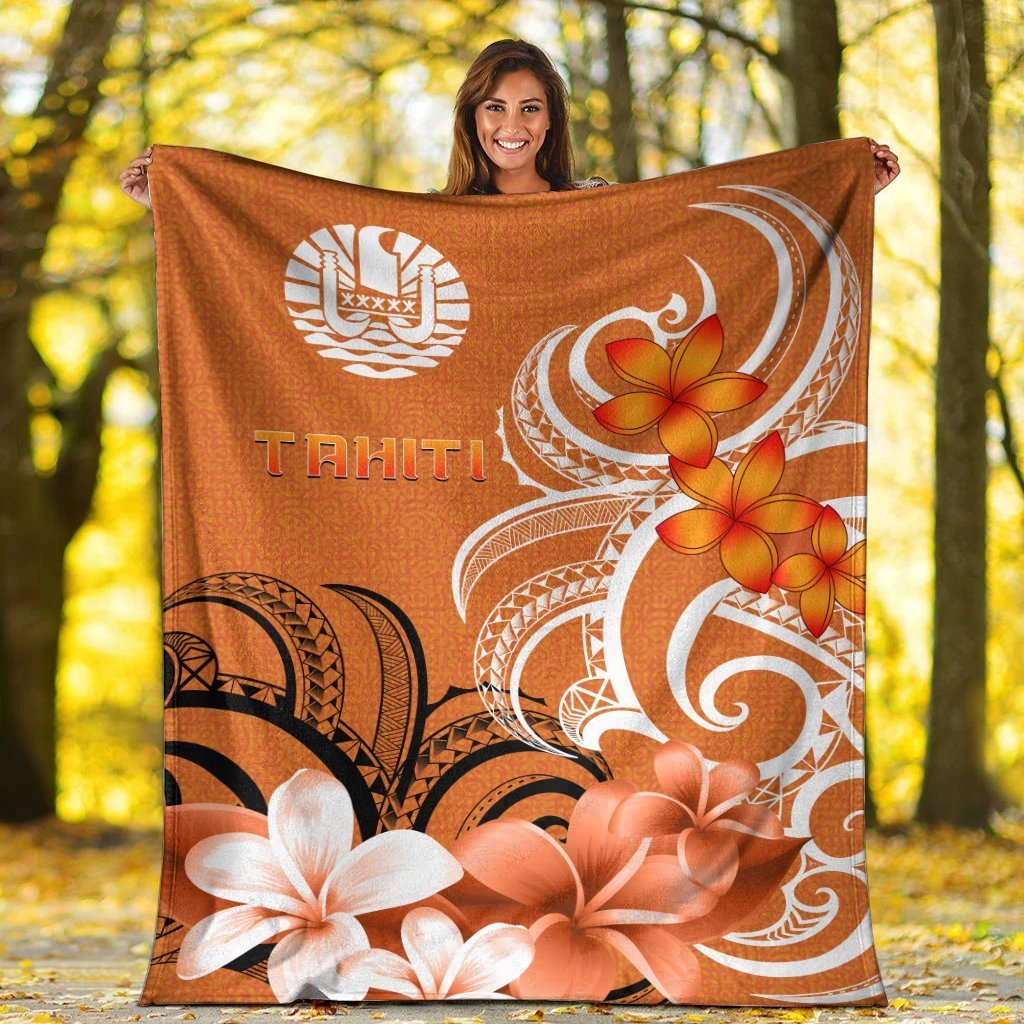 Tahiti Premium Blanket - Tahitians Spirit - Polynesian Pride