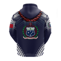 Samoan Ula Fala Art Hoodie LT12 - Polynesian Pride