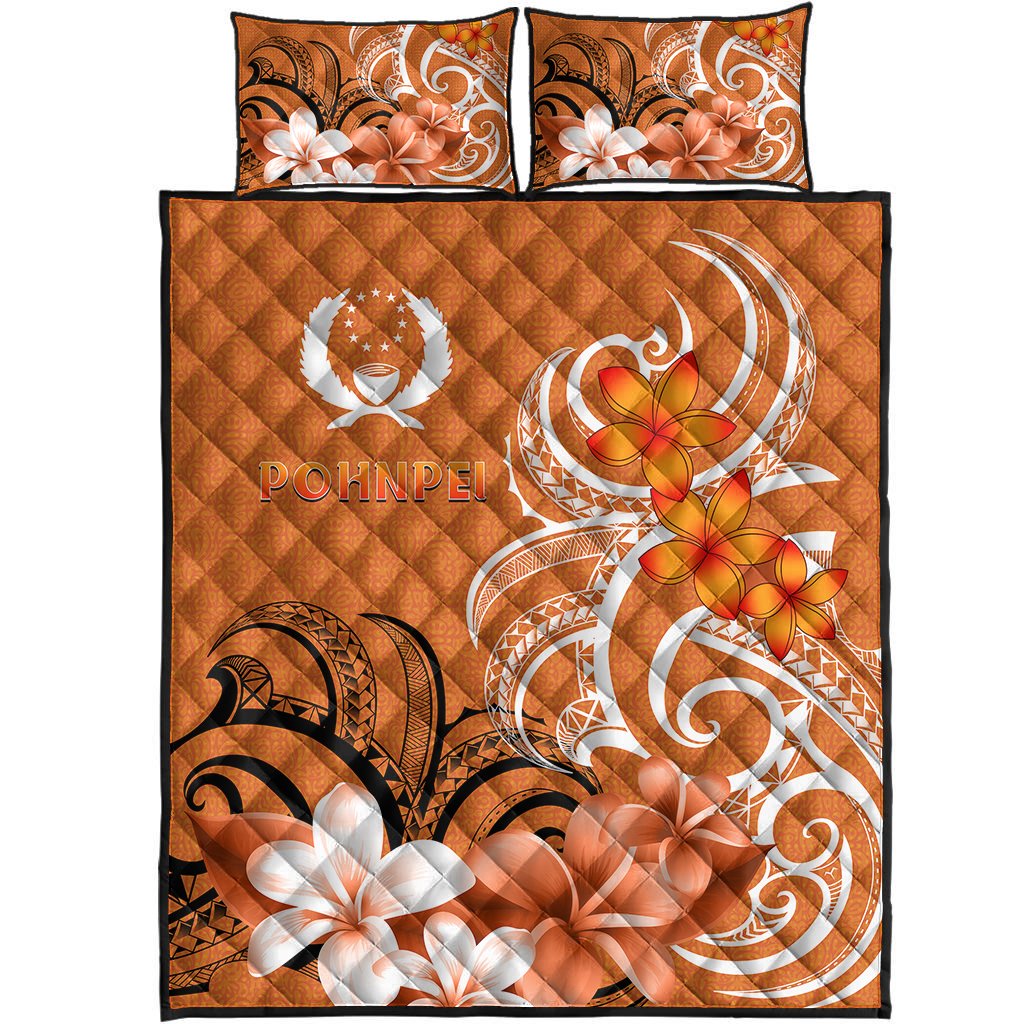 Pohpei Quilt Bed Set - Pohnpei Spirit - Polynesian Pride