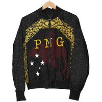 Papua New Guinea Men's Bomber Jacket - Erudite Eye - Polynesian Pride