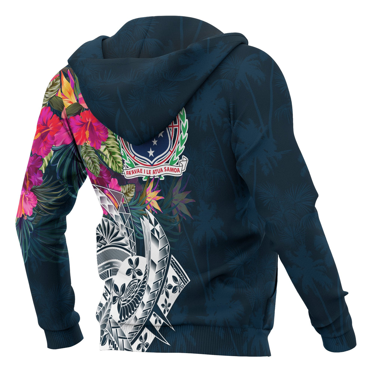 Samoa Hoodie Samoan Summer Vibes - Polynesian Pride