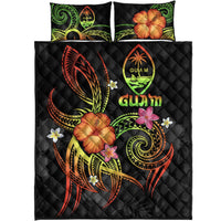 Guam Polynesian Quilt Bed Set - Legend of Guam (Reggae) - Polynesian Pride