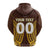Custom Cook Islands Kukis Hoodie Tribal Pattern LT12 - Polynesian Pride