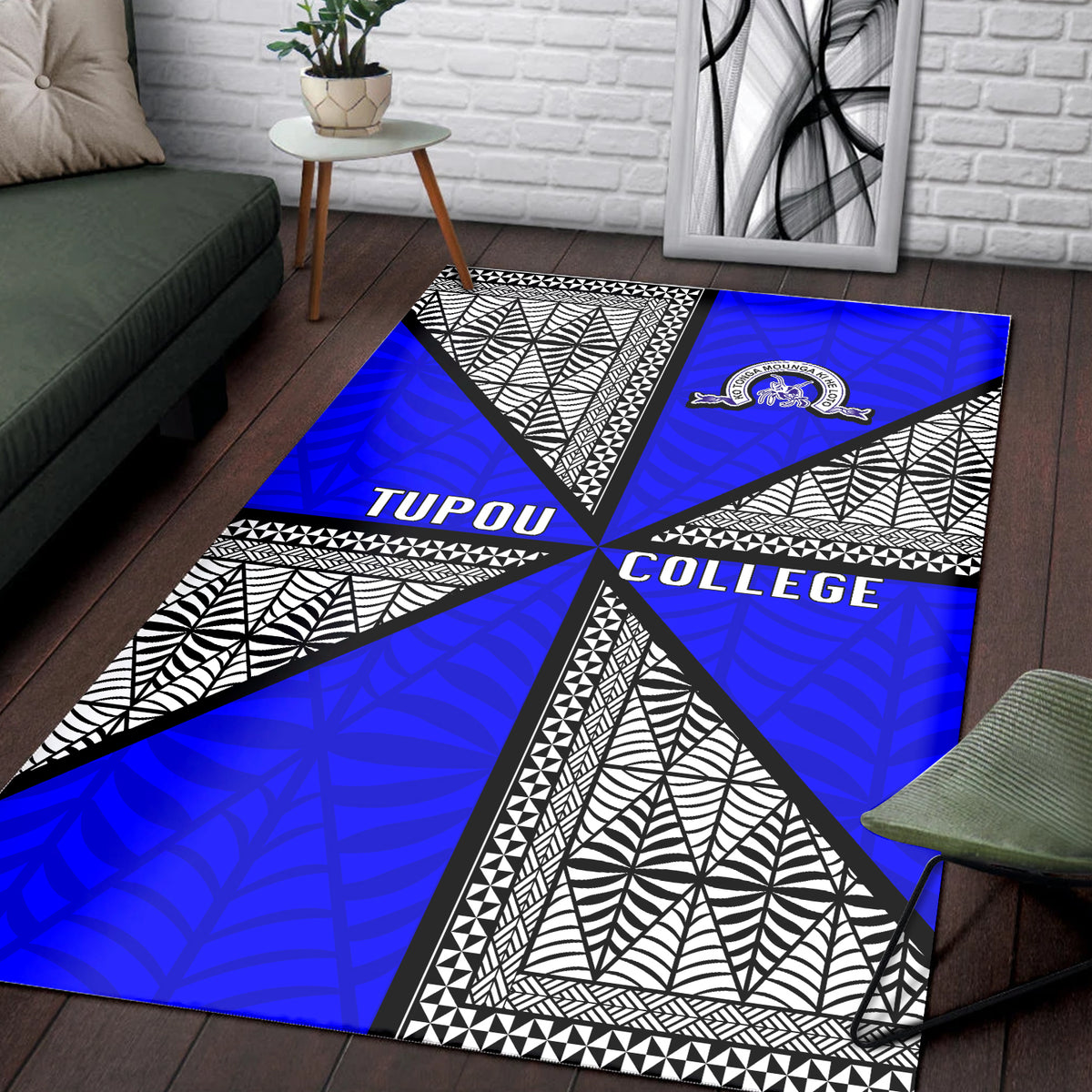 Tonga Tupou College Area Rug - Tongan Patterns - LT20 - Polynesian Pride