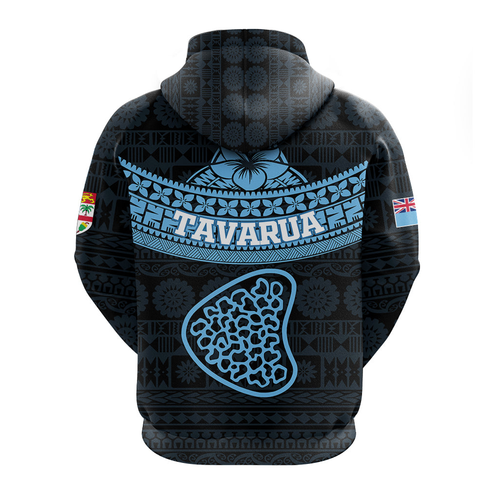 Tavarua Fiji Tapa Tribal Hoodie LT12 - Polynesian Pride