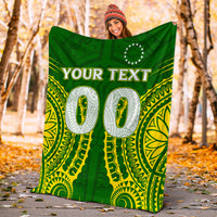 (Custom Personalised) Cook Islands Blanket - Tribal Pattern - LT12 - Polynesian Pride