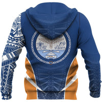 Marshall Islands Active Special Hoodie Marshall Islands Flag Polynesian Tattoo - Polynesian Pride