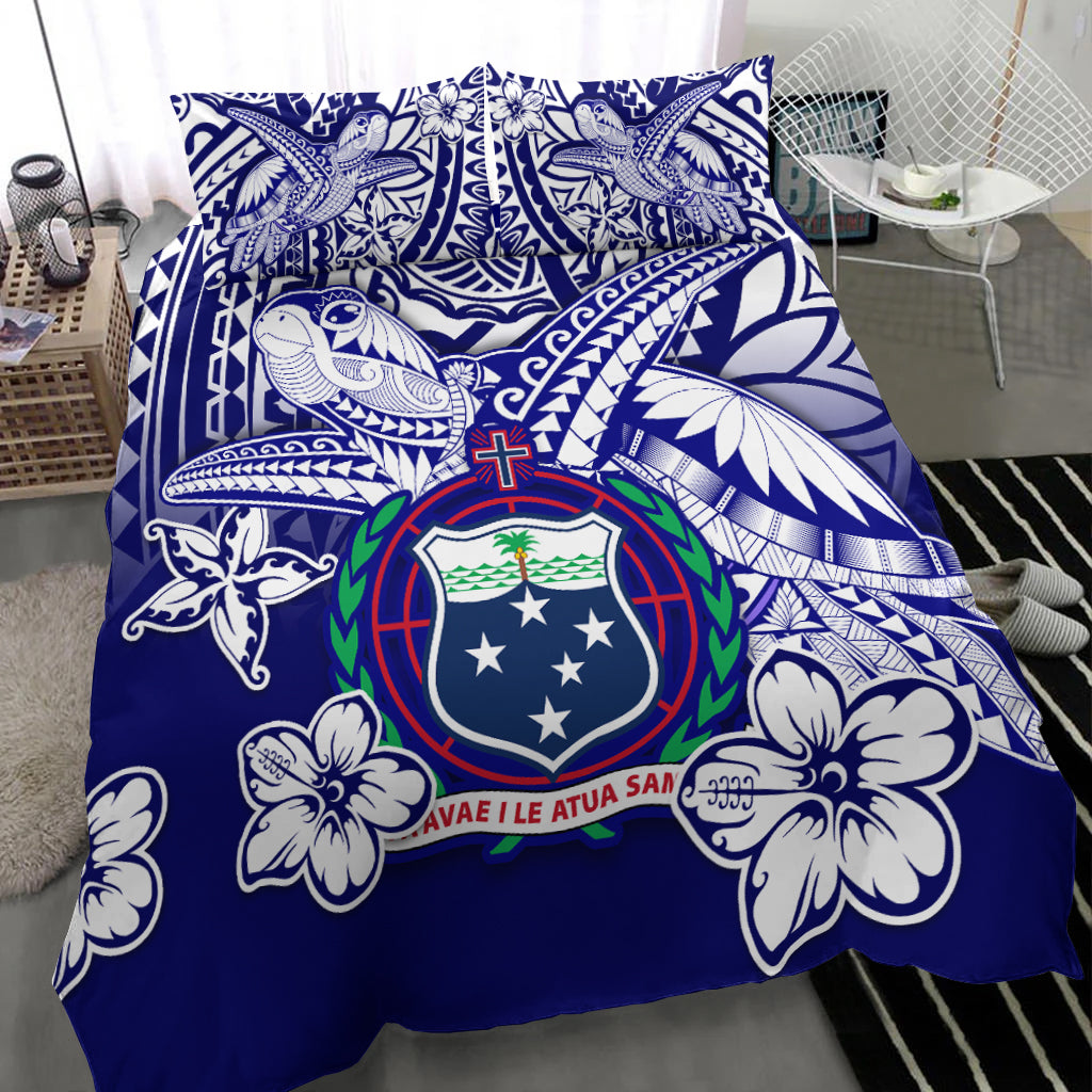 Samoa Polynesian Bedding Set Samoan Loved Turtles LT13 - Polynesian Pride