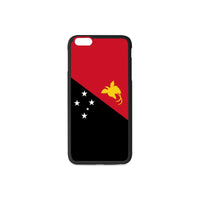 Papua New Guinea Flag Phone Case One Size iPhone 6/6s Plus Red & Black - Polynesian Pride
