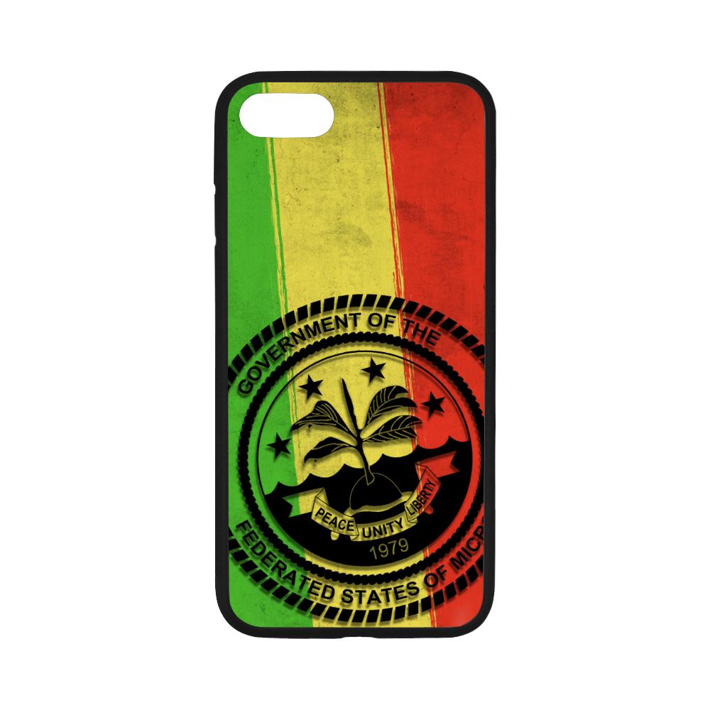 Federated States of Micronesia Coat Of Arms Reggae Phone Case One Size iPhone 7 (4.7") Reggae - Polynesian Pride