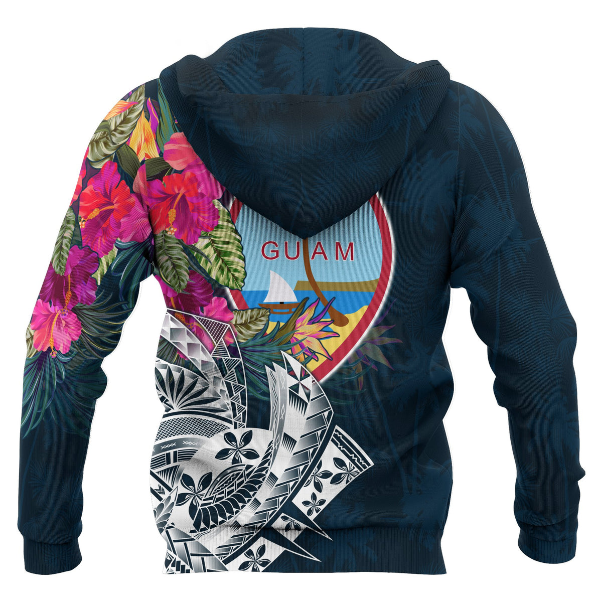 Guam Hoodie Guam Summer Vibes - Polynesian Pride