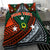 (Custom Personalised) Vanuatu Penama Province Tribal Pattern Bedding Set - LT12 - Polynesian Pride