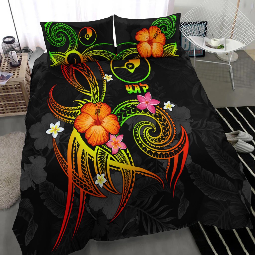 YAP Polynesian Bedding Set - Legend of YAP (Reggae) - Polynesian Pride