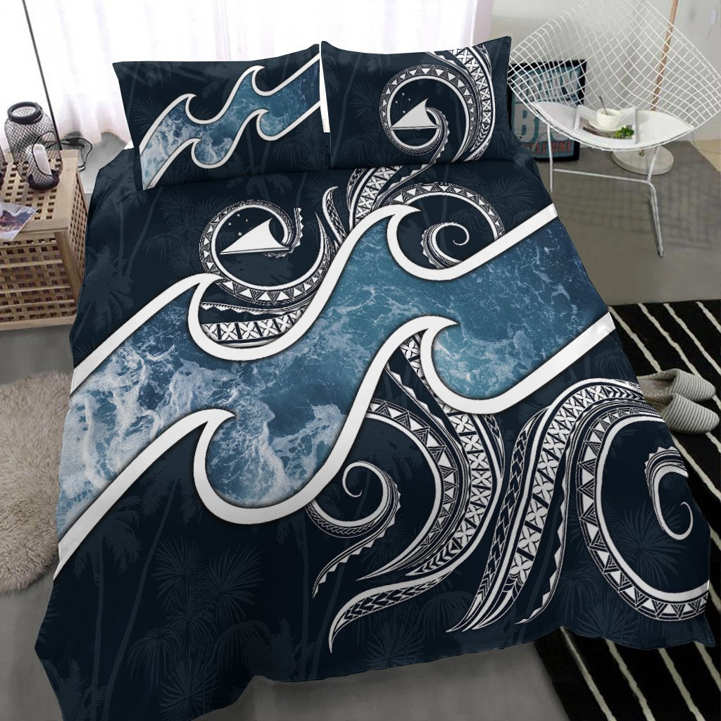 Tokelau Polynesian Bedding Set - Ocean Style - Polynesian Pride