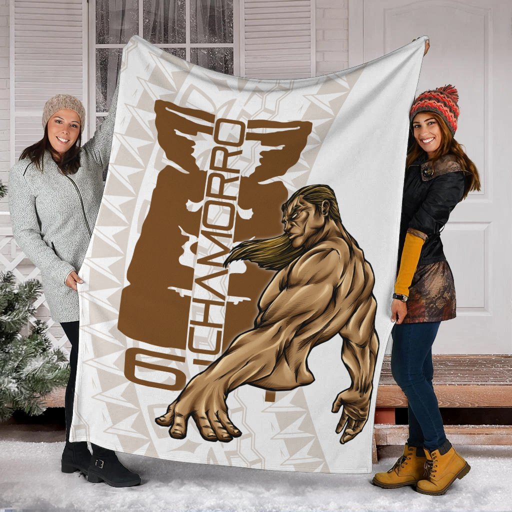 Guam Premium Blanket - Chamorro With Puntan - Polynesian Pride