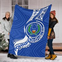 Pohnpei Blanket - Micronesia Pride Blue - LT12 - Polynesian Pride