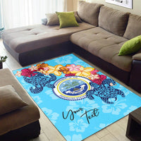 Federated States of Micronesia Area Rug - Custom Personalised Tropical Style - Polynesian Pride