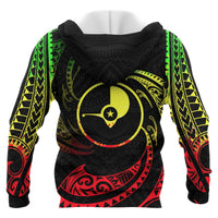 Yap Micronesia ll Over Hoodie Reggae Tribal Wave - Polynesian Pride
