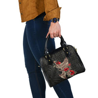 American Samoa Shoulder Handbag - Polynesian Tribal Vintage Style - Polynesian Pride